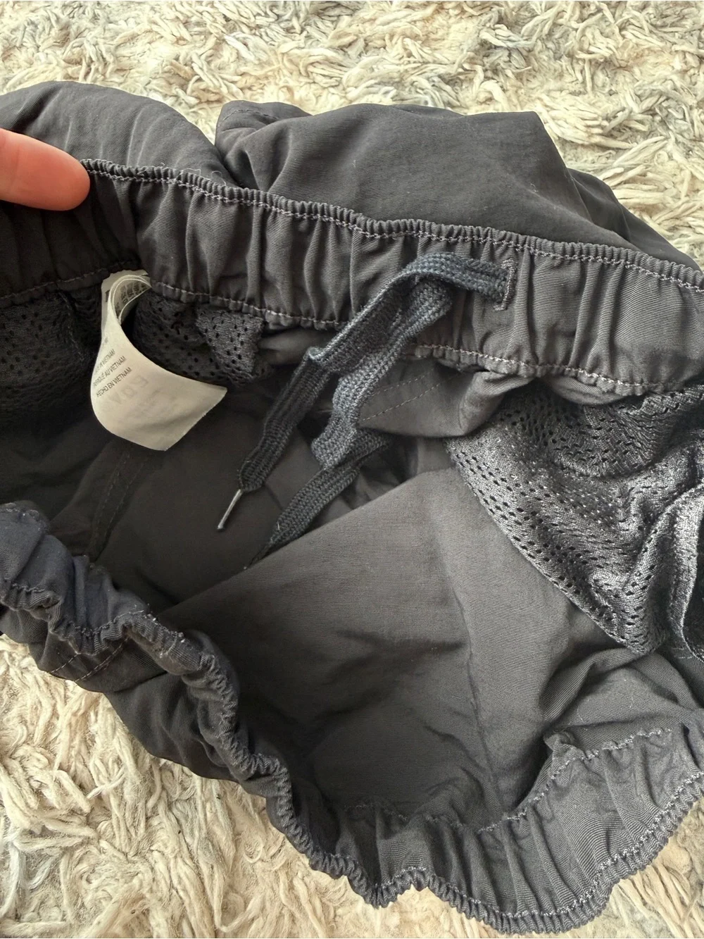 Women’s Black Athletic Running Shorts Patagonia Medium